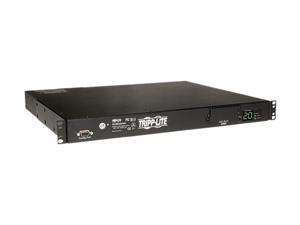 Tripp Lite Metered PDU with ATS, 3.2 - 3.8 kW Single-Phase 200-240V (8 x C13 & 2 x C19), 2 x C20, 12 Feet Cord, 1U Rack-Mount, TAA (PDUMH20HVAT) Tripp Lite Metered PDU with ATS, 3.2 - 3.8 kW Single-Phase 200-240V (8 x C13 & 2 x C19), 2 x C20, 12 Feet Cord, 1U Rack-Mount, TAA (PDUMH20HVAT)