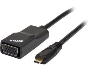 SUNIX H2V57C0 Micro-HDMI to VGA Adapter SUNIX H2V57C0 Micro-HDMI to VGA Adapter