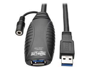 Tripp Lite 15M USB 3.0 Active Superspeed Extension Repeater Cable USB-A M/F (U330-15M) Tripp Lite 15M USB 3.0 Active Superspeed Extension Repeater Cable USB-A M/F (U330-15M)