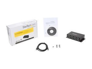 StarTech.com ICUSB2328I USB to Serial Adapter Hub - 8 Port - Industrial - Wall Mount - Din Rail - COM Port Retention - FTDI USB to RS232 StarTech.com ICUSB2328I USB to Serial Adapter Hub - 8 Port - Industrial - Wall Mount - Din Rail - COM Port Retention - FTDI USB to RS232