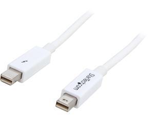 StarTech Model TBOLTMM1MW 3.3 ft. Thunderbolt Cable Male to Male StarTech Model TBOLTMM1MW 3.3 ft. Thunderbolt Cable Male to Male