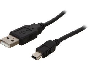 Raidmax RC-017 Black Black USB 2.0 A to 5 pin Mini-B Cable Raidmax RC-017 Black Black USB 2.0 A to 5 pin Mini-B Cable