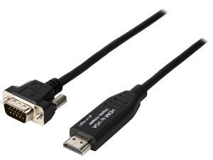 Cirago HDM2VGA06BLK 6 Feet HDMI to VGA Display Adapter Cable Cirago HDM2VGA06BLK 6 Feet HDMI to VGA Display Adapter Cable