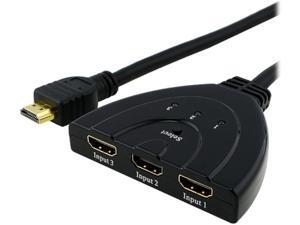 Insten 1668003 3 PORT HDMI SWITCHER SPLITTER SWITCH FOR HDTV 1080P High Speed HDMI Specification Insten 1668003 3 PORT HDMI SWITCHER SPLITTER SWITCH FOR HDTV 1080P High Speed HDMI Specification