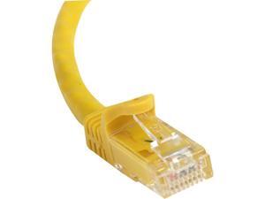 StarTech.com 50 ft Yellow Snagless Cat6 UTP Patch Cable StarTech.com 50 ft Yellow Snagless Cat6 UTP Patch Cable