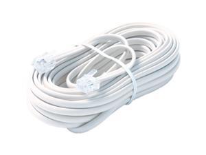 STEREN Model BL-324-100WH 100 ft. Premium Telephone Line Cable STEREN Model BL-324-100WH 100 ft. Premium Telephone Line Cable