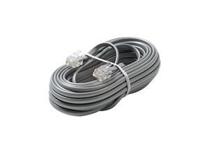 STEREN Model 304-050SL 50 ft 4C Telephone Line Cord STEREN Model 304-050SL 50 ft 4C Telephone Line Cord