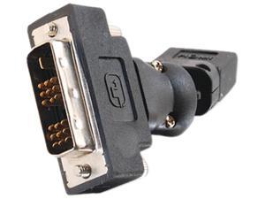 C2G 40931 360° Rotating HDMI Female to DVI-D Male Adapter, Black C2G 40931 360° Rotating HDMI Female to DVI-D Male Adapter, Black