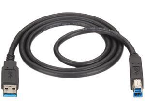 Black Box USB30-0010-MM 10 ft. Black USB 3.0 Cable Type A Male to Type B Male Black 10-ft. Black Box USB30-0010-MM 10 ft. Black USB 3.0 Cable Type A Male to Type B Male Black 10-ft.
