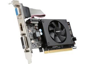 GIGABYTE Ultra Durable 2 Series GeForce GT 710 DirectX 12 GV-N710D3-1GL REV2.0 1GB 64-Bit DDR3 PCI Express 2.0 Low Profile Video Card GIGABYTE Ultra Durable 2 Series GeForce GT 710 DirectX 12 GV-N710D3-1GL REV2.0 1GB 64-Bit DDR3 PCI Express 2.0 Low Profile Video Card