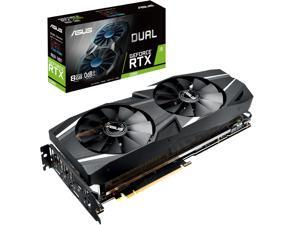 ASUS GeForce RTX 2080 8G GDDR6 Dual-Fan Edition VR Ready HDMI DP USB Type-C Graphics Card (DUAL-RTX2080-8G) ASUS GeForce RTX 2080 8G GDDR6 Dual-Fan Edition VR Ready HDMI DP USB Type-C Graphics Card (DUAL-RTX2080-8G)