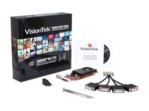 Visiontek Radeon HD 7750 SFF 1GB DDR3 5M VHDCI (4 x DVI-D, Mini DP), 900669 Visiontek Radeon HD 7750 SFF 1GB DDR3 5M VHDCI (4 x DVI-D, Mini DP), 900669