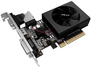 PNY GeForce GT 710 DirectX 12 VCGGT7102XPB 2GB 64-Bit DDR3 PCI Express 2.0 x8 Low Profile Video Card PNY GeForce GT 710 DirectX 12 VCGGT7102XPB 2GB 64-Bit DDR3 PCI Express 2.0 x8 Low Profile Video Card