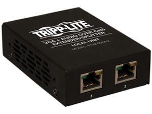Tripp Lite VGA + Audio over Cat5 Extender 2-Port Transmitter HD15 RJ45 TAA B132-002A-2 Tripp Lite VGA + Audio over Cat5 Extender 2-Port Transmitter HD15 RJ45 TAA B132-002A-2