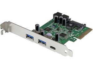 StarTech.com PEXUSB312EIC USB 3.1 PCIE Card - 5 Port - 1x USB-C - 2x USB-A - 1x 2 Port IDC - Internal USB Header Expansion - USB C PCIe Card StarTech.com PEXUSB312EIC USB 3.1 PCIE Card - 5 Port - 1x USB-C - 2x USB-A - 1x 2 Port IDC - Internal USB Header Expansion - USB C PCIe Card