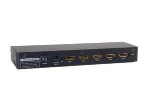 C2G 40472 4-Port HDMI Splitter, 4K UHD Compatible, TAA Compliant, Black C2G 40472 4-Port HDMI Splitter, 4K UHD Compatible, TAA Compliant, Black