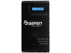 Gefen Ultra HD 8x8 Matrix for HDMI GTB-HD4K2K-848-BLK Gefen Ultra HD 8x8 Matrix for HDMI GTB-HD4K2K-848-BLK