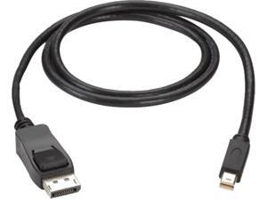 Black Box ENVMDPDP-0003-MM Mini DisplayPort to DisplayPort Cable - Male/Male, 3-ft. Black Box ENVMDPDP-0003-MM Mini DisplayPort to DisplayPort Cable - Male/Male, 3-ft.