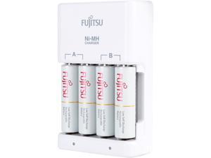 Fujitsu Ni-MH Battery Charger Kit with AA 2000mAh Rechargeable Batteries 4-Pack (Made in Japan) Fujitsu Ni-MH Battery Charger Kit with AA 2000mAh Rechargeable Batteries 4-Pack (Made in Japan)