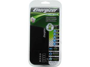 Energizer Recharge Universal Charger Family Size Charger for AA / AAA / C / D / 9V NiMH Batteries - CHFC Energizer Recharge Universal Charger Family Size Charger for AA / AAA / C / D / 9V NiMH Batteries - CHFC