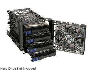 ICY DOCK Removable 3.5" HDD 4 in 3 Module Cooler Cage - Black Vortex MB074SP-B ICY DOCK Removable 3.5" HDD 4 in 3 Module Cooler Cage - Black Vortex MB074SP-B