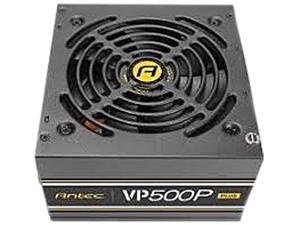 Antec VP500P PLUS 500W ATX12V / EPS12V 80 PLUS Certified Non-Modular Active PFC Power Supply Antec VP500P PLUS 500W ATX12V / EPS12V 80 PLUS Certified Non-Modular Active PFC Power Supply