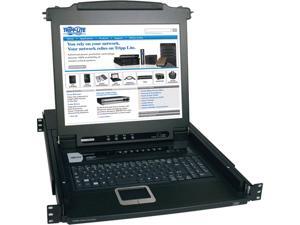 Tripp Lite 8-Port Rackmount Console KVM Switch Steel with 17-Inch LCD Screen, Touchpad & Keyboard 1URM (B020-008-17) Tripp Lite 8-Port Rackmount Console KVM Switch Steel with 17-Inch LCD Screen, Touchpad & Keyboard 1URM (B020-008-17)