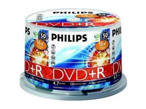 PHILIPS 4.7GB 16X DVD+R 50 Packs Disc Model DR4S6B50F/17 PHILIPS 4.7GB 16X DVD+R 50 Packs Disc Model DR4S6B50F/17