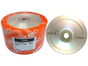 Titan 4.7GB 16X DVD-R Logo 50 Packs Disc Model T6891192 Titan 4.7GB 16X DVD-R Logo 50 Packs Disc Model T6891192
