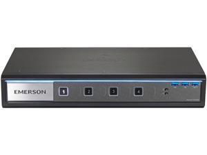 Avocent SV340H-001 4-port desktop KVM, dual head HDMI, front panel USB 3.0, audio Avocent SV340H-001 4-port desktop KVM, dual head HDMI, front panel USB 3.0, audio
