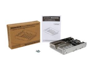 ICY DOCK 2.5 Inch SSD & SATA Hard Drive to Desktop 3.5 Inch SATA Bay Adapter Converter Bracket Mounting Kit - EZConvert MB482SP-3B ICY DOCK 2.5 Inch SSD & SATA Hard Drive to Desktop 3.5 Inch SATA Bay Adapter Converter Bracket Mounting Kit - EZConvert MB482SP-3B