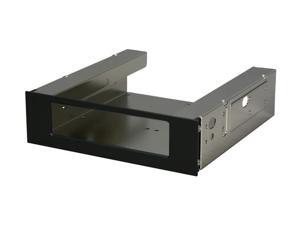 SilverStone FP55B Aluminum Front Panel 5.25" to 3.5" Drive Bay Bracket SilverStone FP55B Aluminum Front Panel 5.25" to 3.5" Drive Bay Bracket