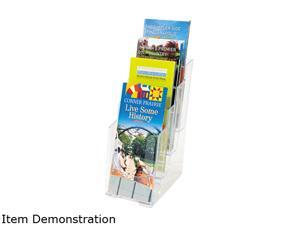 Multi Compartment Docuholder, Four Compartments, 4-7/8W X 8D X 10H, Cl Multi Compartment Docuholder, Four Compartments, 4-7/8W X 8D X 10H, Cl