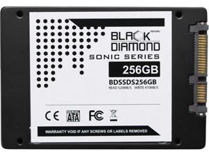 Black Diamond Memory Sonic Series BDSSDS256G 2.5" 256GB SATA III Internal Solid State Drive Black Diamond Memory Sonic Series BDSSDS256G 2.5" 256GB SATA III Internal Solid State Drive