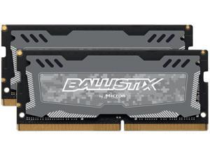 Ballistix Sport LT 8GB Kit (4GBx2) DDR4 2400 MT/s (PC4-19200) SODIMM 260-Pin Memory - BLS2K4G4S240FSD Ballistix Sport LT 8GB Kit (4GBx2) DDR4 2400 MT/s (PC4-19200) SODIMM 260-Pin Memory - BLS2K4G4S240FSD