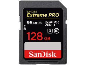 SanDisk 128GB Extreme Pro SDXC UHS-I/U3 Class 10 Memory Card, Speed Up to 95MB/s (SDSDXXG-128G-GN4IN) SanDisk 128GB Extreme Pro SDXC UHS-I/U3 Class 10 Memory Card, Speed Up to 95MB/s (SDSDXXG-128G-GN4IN)