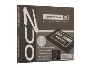 Manufacturer Recertified OCZ Vertex 3 2.5" 60GB SATA III MLC Internal Solid State Drive (SSD) VTX3-25SAT3-60G Manufacturer Recertified OCZ Vertex 3 2.5" 60GB SATA III MLC Internal Solid State Drive (SSD) VTX3-25SAT3-60G