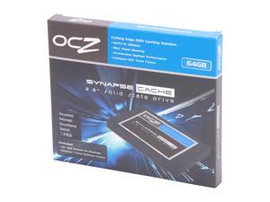 Manufacturer Recertified OCZ Synapse Cache 2.5" 64GB (32GB cache capacity) SATA III MLC Internal Solid State Drive (SSD) SYN-25SAT3-64G Manufacturer Recertified OCZ Synapse Cache 2.5" 64GB (32GB cache capacity) SATA III MLC Internal Solid State Drive (SSD) SYN-25SAT3-64G