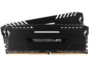 CORSAIR Vengeance LED 16GB (2 x 8GB) 288-Pin DDR4 SDRAM DDR4 2666 (PC4 21300) Memory (Desktop Memory) Model CMU16GX4M2A2666C16 CORSAIR Vengeance LED 16GB (2 x 8GB) 288-Pin DDR4 SDRAM DDR4 2666 (PC4 21300) Memory (Desktop Memory) Model CMU16GX4M2A2666C16