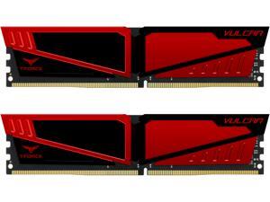 Team T-Force Vulcan 16GB (2 x 8GB) 288-Pin DDR4 SDRAM DDR4 3000 (PC4 24000) Memory (Desktop Memory) Model TLRED416G3000HC16CDC01 Team T-Force Vulcan 16GB (2 x 8GB) 288-Pin DDR4 SDRAM DDR4 3000 (PC4 24000) Memory (Desktop Memory) Model TLRED416G3000HC16CDC01