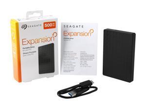 Seagate 500GB Expansion Portable External Hard Drive USB 3.0 Model STEA500400 Black Seagate 500GB Expansion Portable External Hard Drive USB 3.0 Model STEA500400 Black