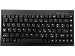 Adesso ACK-595PB Mini PS/2 Keyboard (Black) Adesso ACK-595PB Mini PS/2 Keyboard (Black)