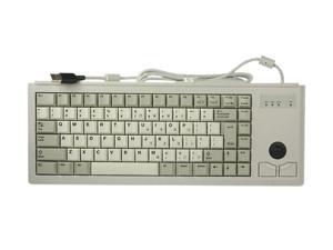 Cherry G84-4420 15" Ultraslim USB keyboard with Optical Trackball, Light Gray - G84-4420LUBEU-0 Cherry G84-4420 15" Ultraslim USB keyboard with Optical Trackball, Light Gray - G84-4420LUBEU-0