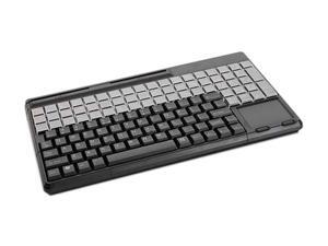 Cherry G86-61401EUADAA 14" USB POS Keyboard with Touchpad, 123 Programmable and 60 Relegendable Keys Cherry G86-61401EUADAA 14" USB POS Keyboard with Touchpad, 123 Programmable and 60 Relegendable Keys