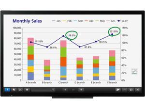 Sharp PN-L501C 50" AQUOS BOARD Full HD Interactive Display System for Classrooms and Meeting Rooms, 10-point Capacitive Touch, 400nit, Edge-lit Sharp PN-L501C 50" AQUOS BOARD Full HD Interactive Display System for Classrooms and Meeting Rooms, 10-point Capacitive Touch, 400nit, Edge-lit