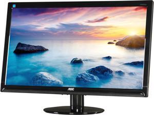 AOC E2425SWD 23.6" Full HD 1920x1080 monitor, 5ms response time, 20M:1 dynamic contrast ratio, DVI-D/VGA, VESA compatible, EPEAT Silver, EnergyStar AOC E2425SWD 23.6" Full HD 1920x1080 monitor, 5ms response time, 20M:1 dynamic contrast ratio, DVI-D/VGA, VESA compatible, EPEAT Silver, EnergyStar