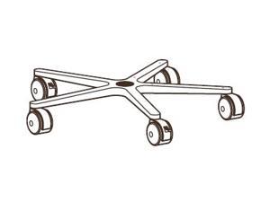 ERGOTRON 33-061 Base & Caster ERGOTRON 33-061 Base & Caster
