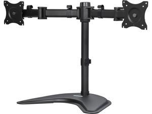 Rosewill RMS-DDM06 Dual Desk Stand, Foldable Arm, Support 13" - 27" LCD / LED Display VESA 75 / 100, Tilt +/- 15 Degree, Swivel 30 Degree, Rotate 360 Degree, Max. Load: 17.64 lbs. Rosewill RMS-DDM06 Dual Desk Stand, Foldable Arm, Support 13" - 27" LCD / LED Display VESA 75 / 100, Tilt +/- 15 Degree, Swivel 30 Degree, Rotate 360 Degree, Max. Load: 17.64 lbs.