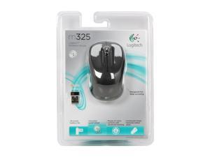 Logitech M325 RF Wireless Optical 1000dpi Mouse, Black, 910-002974 Logitech M325 RF Wireless Optical 1000dpi Mouse, Black, 910-002974