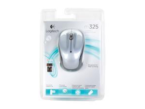 Logitech M325 RF Wireless Optical 1000dpi Mouse, Silver, 910-002332 Logitech M325 RF Wireless Optical 1000dpi Mouse, Silver, 910-002332